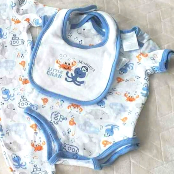 New First Impressions 3 pc set 0-3 months - Picture 2 of 3